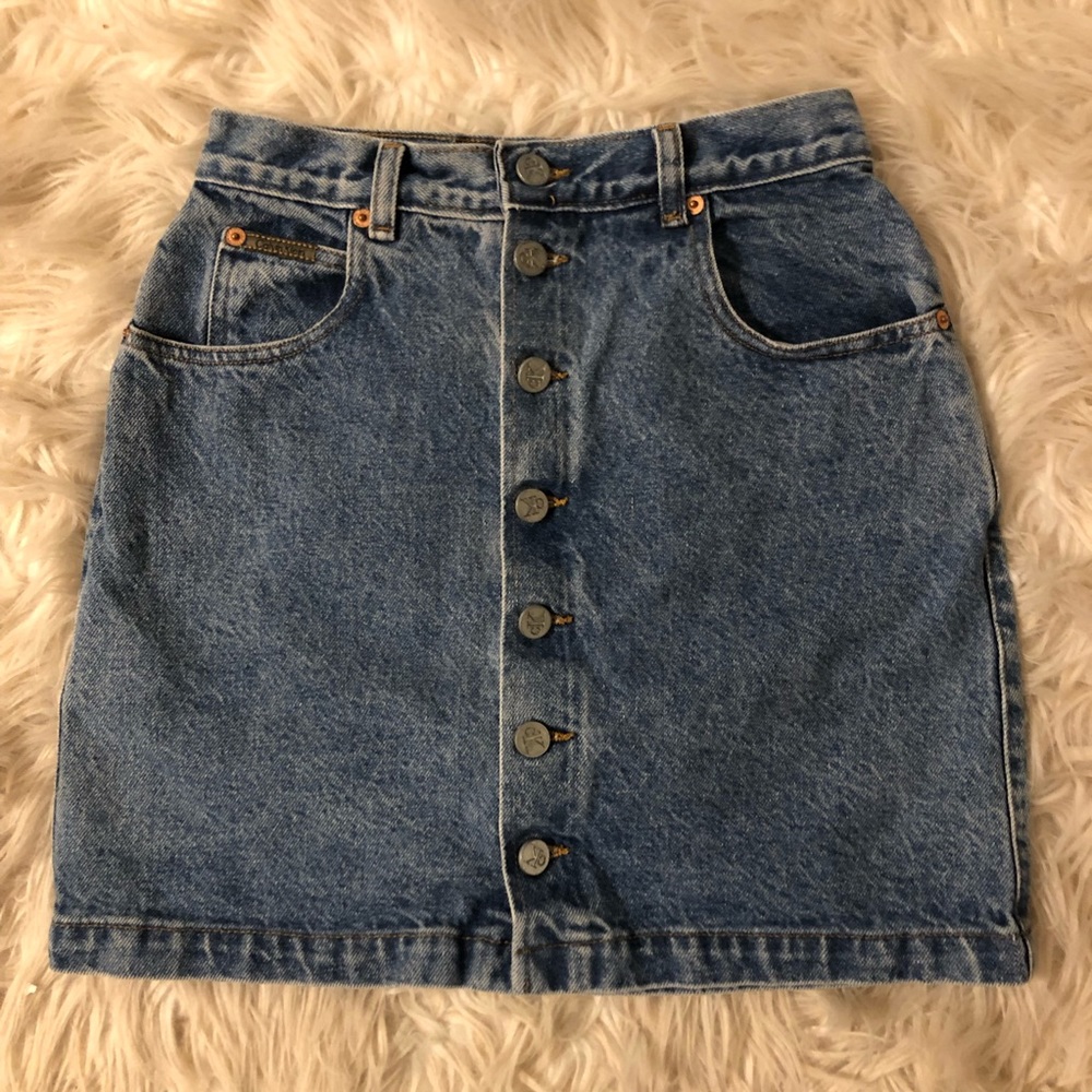 Calvin Klein denim skirt